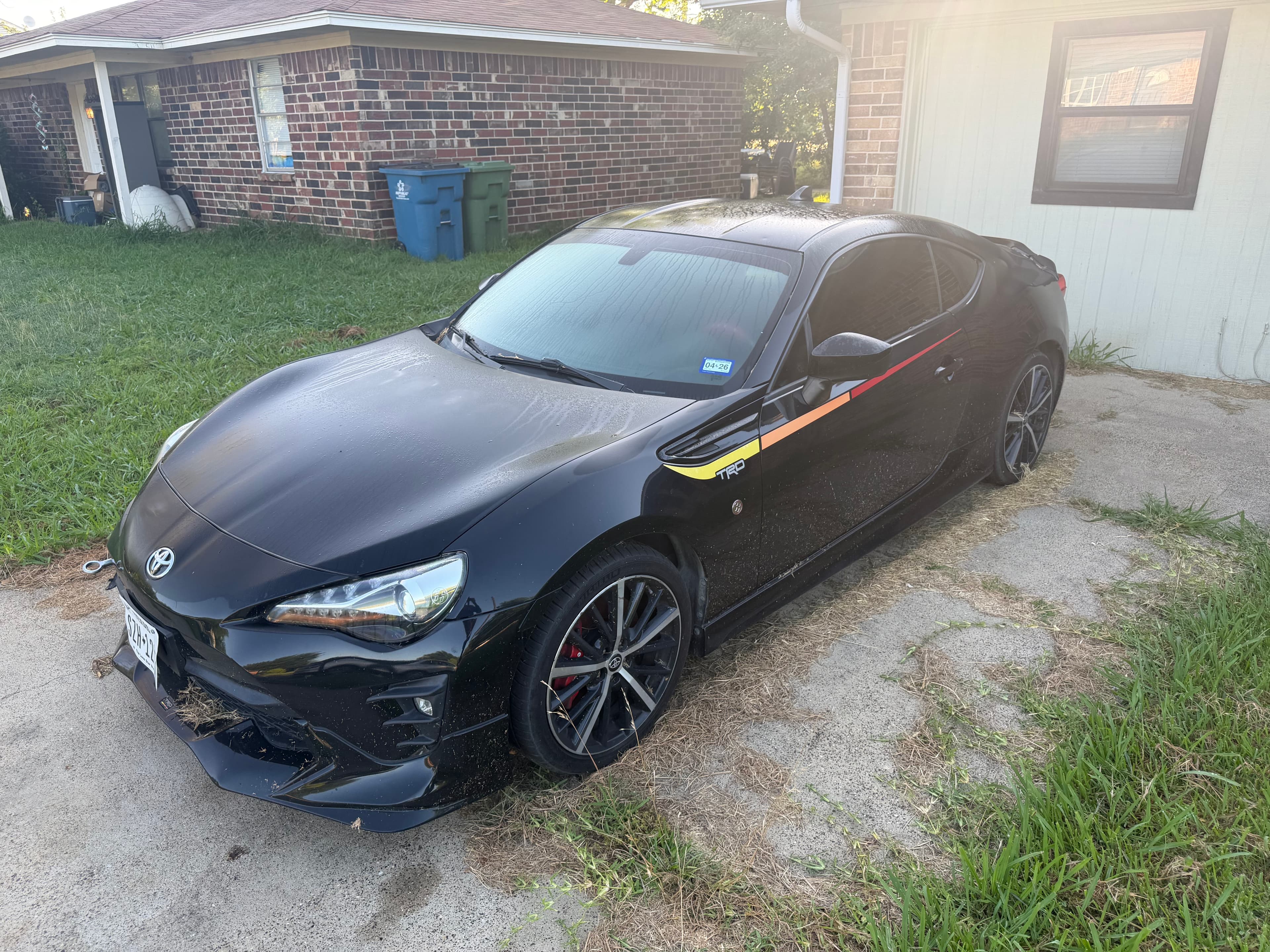 Before — Toyota 86 before detailing