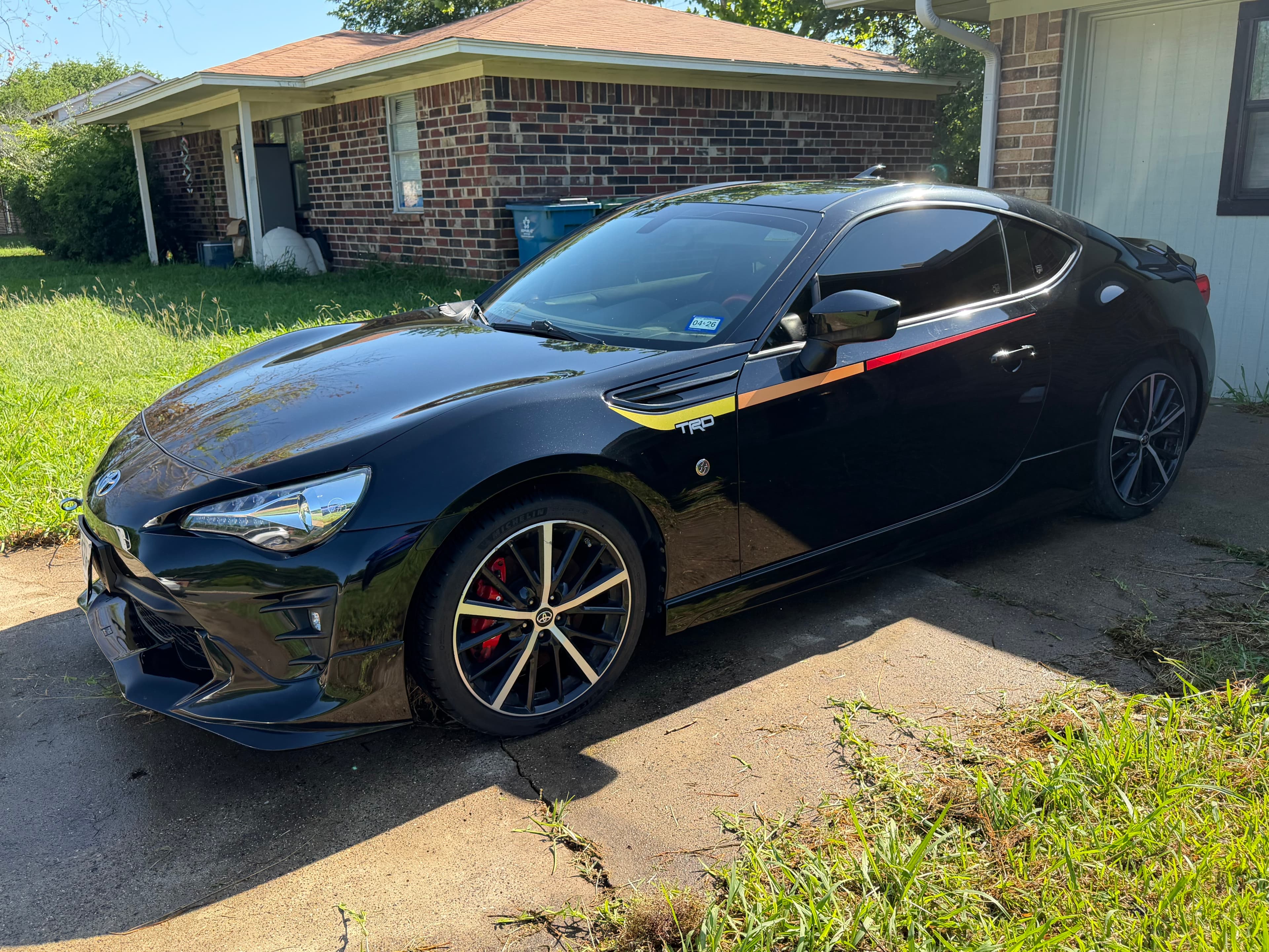After — Toyota 86 freshly detailed